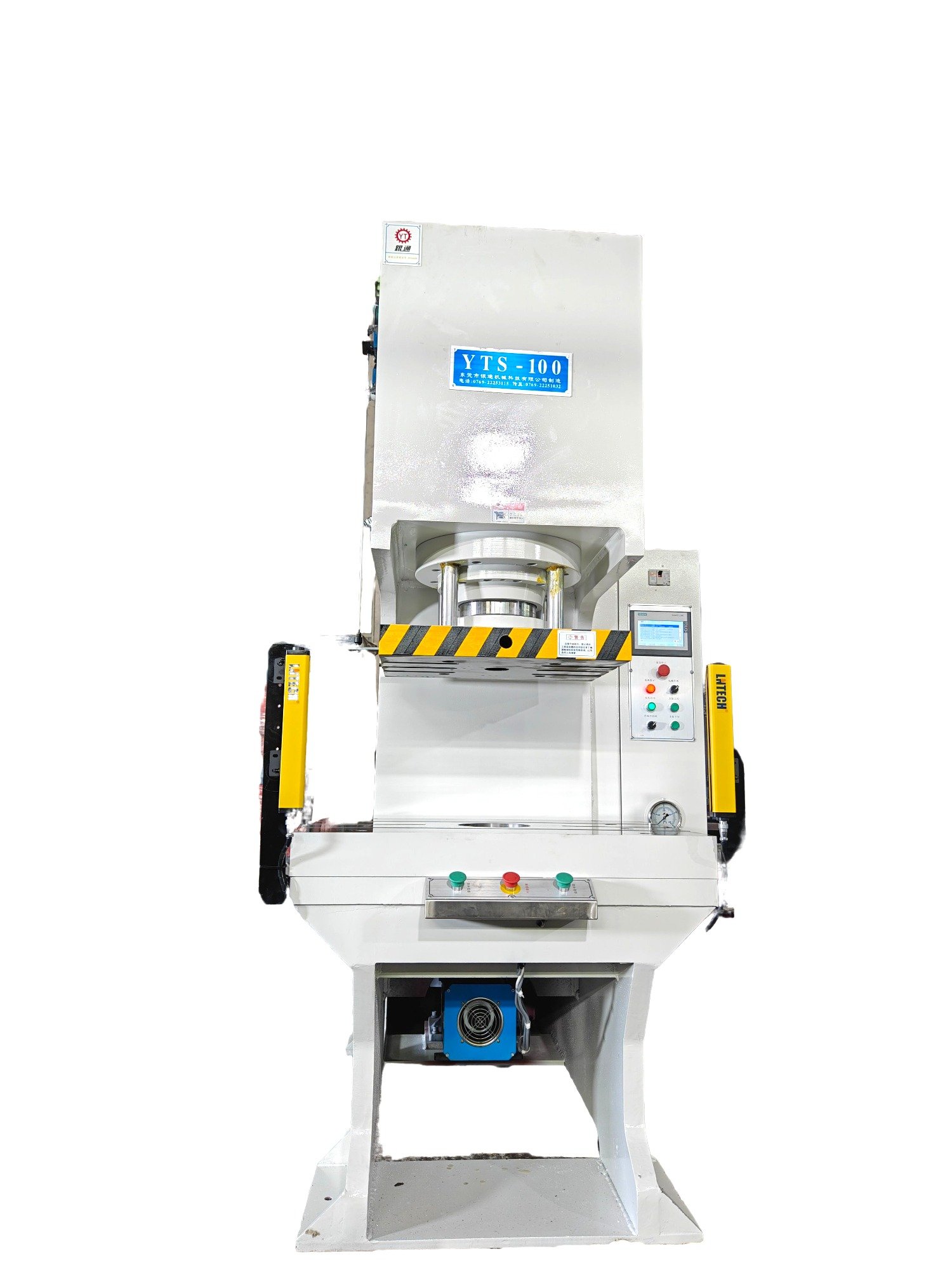 YTC Series 100 ton C Frame Hydraulic Press